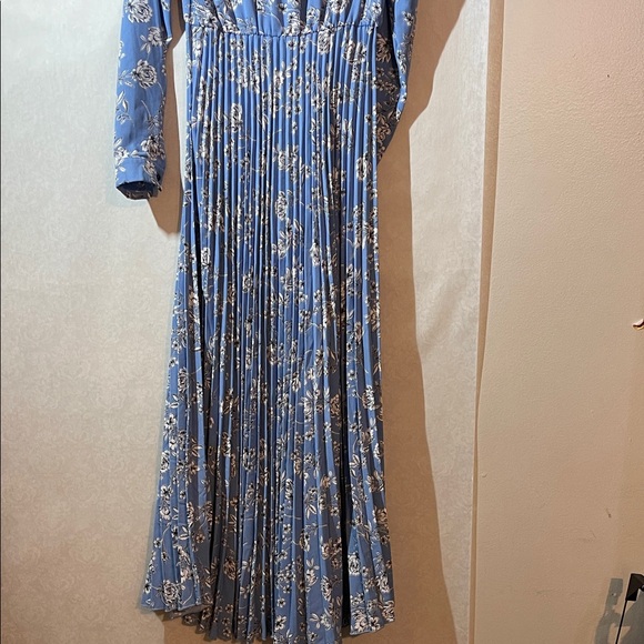 Floral Blue Dress - Picture 4 of 5